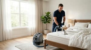 Mattress cleaning and sanitising Melbourne